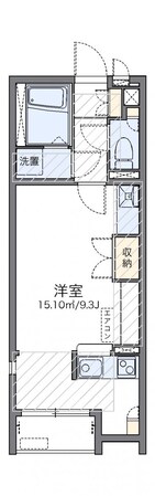 レオネクストハナブサNaraIII　54329の物件間取画像